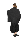 Rundholz - veste en tricot avec col châle et poches - black - 1251657106
