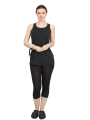 Rundholz Black Label - leggings étroits en jersey à la taille élastiquée - black - 1253470210