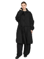 Rundholz DIP - manteau oversize avec capuche et fermeture éclair - black - 1252281209