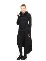 Black by K&M - Chemise à manches longues I'LL BE THERE IN A MINUTE Black