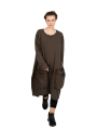 Rundholz Black Label - Платье-баллон с карманами-портфелями Свитер Хлопок Oversize Джунгли - 2243250903