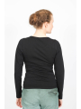 Black by k&m - T-shirt long - i fight for beauty in my life - B33.252.01.01