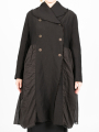 Aequamente - Mantel aus Leinen und Wolle Black