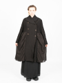 Aequamente - Mantel aus Leinen und Wolle Black
