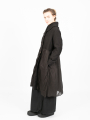 Aequamente - Mantel aus Leinen und Wolle Black