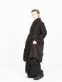 Aequamente - Mantel aus Leinen und Wolle Black