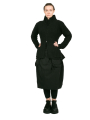 Rundholz Black Label - Платье-стрейч с рукавами 3/4 и карманами черного цвета - 2243630904