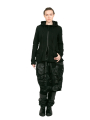 Rundholz Black Label - Veste sweat cintrée avec capuche black - 2243291127