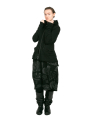 Rundholz Black Label - Veste sweat cintrée avec capuche black - 2243291127