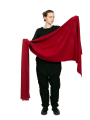 Rundholz - Großer Schal mit Fransen Wolle Merino Yak sunset - 2241537708