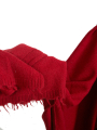 Rundholz - Großer Schal mit Fransen Wolle Merino Yak sunset - 2241537708