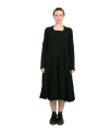 Rundholz Black Label - Платье с декоративными швами и смещенной отделкой черное - 2243470904