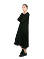 Rundholz Black Label - Платье с декоративными швами и смещенной отделкой черное - 2243470904