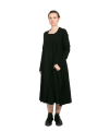 Rundholz Black Label - Платье с декоративными швами и смещенной отделкой черное - 2243470904