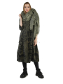 Rundholz Black Label - Гигантский шарф с бахромой и принтом джунглей - 2243361403
