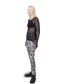 Pal Offner - Shirt - Sheer Longsleeve_Mesh - Black - 2501-030101-330001