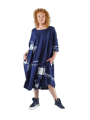Rundholz Black Label - Robe oversize en jersey slub avec partie froncée - 1253640905
