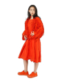 Rundholz DIP - Ausgestelltes baumwoll voile kleid mit unterkleid - 1252580906