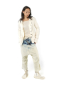 Rundholz DIP - Tulpenförmige denim hose - 1252030112