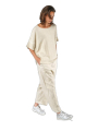 Rundholz - Kastenförmiger leinen strick pullover - 1251320706