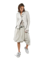 Rundholz - Halbtransparenter lockerer baumwoll modal strick pullover - 1251450701