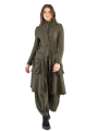 Rundholz Black Label - Langer a-förmiger sportloden-strickmantel - 2243897208