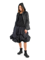 Rundholz DIP - Hüftlange gebondete seiden-jacke - 2242091104