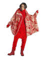 Rundholz - Kastenförmige merino-woll-strickjacke mit angeschnittenem kragen - 2241377107