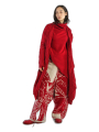 Rundholz - Dekonstruierter merino-strickmantel mit socken elementen - 2241447208