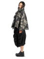Rundholz - Asymmetrische weite woll-mesh-jacke - 2241051107