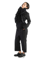 Rundholz - Gerade schmale viskose woll-stretch-hose mit aufgesetzter vorderhose - 2241160106