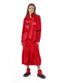 Rundholz Black Label - Tulip-shaped cotton stretch skirt - 2253390305