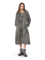 Rundholz Black Label - Short linen cardigan with padded nylon insert - 2253717102