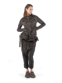 Rundholz - Baggy linen viscose pants with turn-up - 2251080104