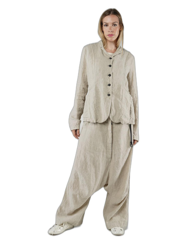 Rundholz - Schmale leinen jacke - 1251021109