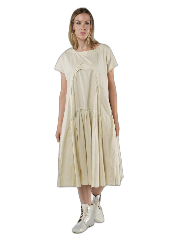 Rundholz - Ausgestelltes baumwoll popeline kleid - 1251230903