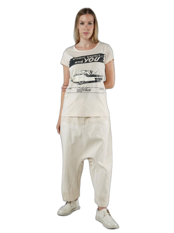 Rundholz - Hüftlanges baumwoll jersey t-shirt - 1251300504