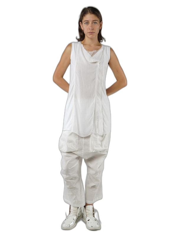 Rundholz - Hüftlanges baumwoll krepp jersey top - 1251560804