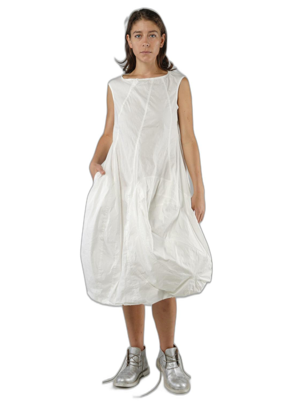 Rundholz - Ballonförmiges baumwoll stretch kleid - 1251630906