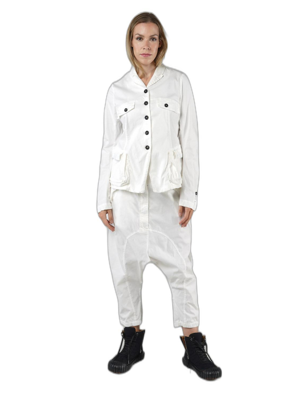 Rundholz DIP - Taillierte baumwoll twill stretch jacke - 1252601114