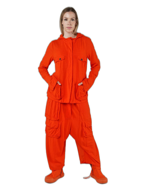 Rundholz DIP - Schmale hemp baumwoll jersey jacke - 1252661102