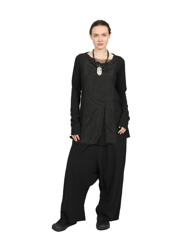 Рундгольц - брюки - черное облако - 1251560108