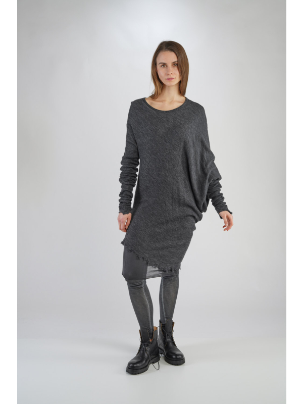 Rundholz - Knitted dress with raised waist and box pleat Rundholz - Knitted dress with raised waist and box pleat