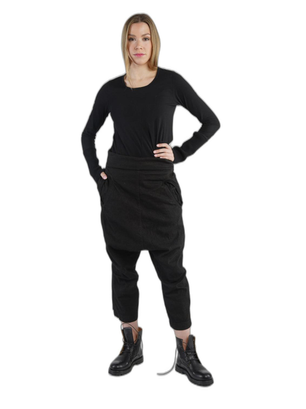 Rundholz DIP - Tulpenförmige baumwoll-twill-stretch-hose - 2242120102