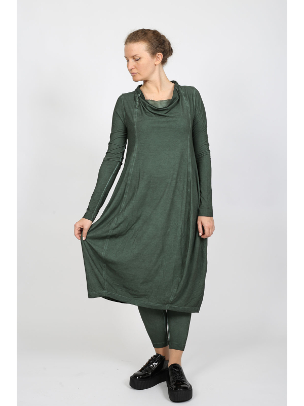 Rundholz DIP - Elegantes A-Linien Kleid aus Baumwolle mit Kordelzug - 2252560912 - Stilecht - Bild 1
