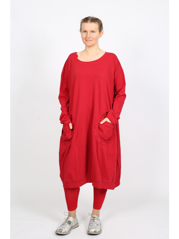 Rundholz Black Label - Modern Balloon Dress made of 100% Cotton with Sophistication - 2253250906 - Stilecht - Image 1