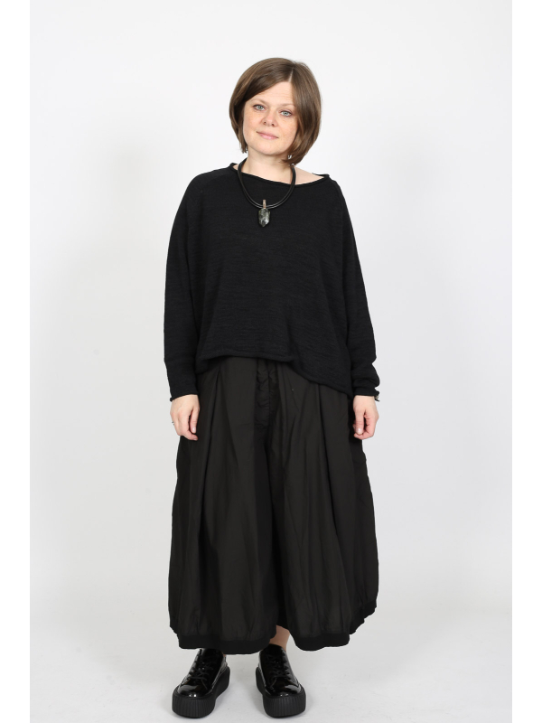 Rundholz Black Label -  Leinen-Baumwoll Pullover mit Rollkanten - 2253720713 - Stilecht - Bild 1