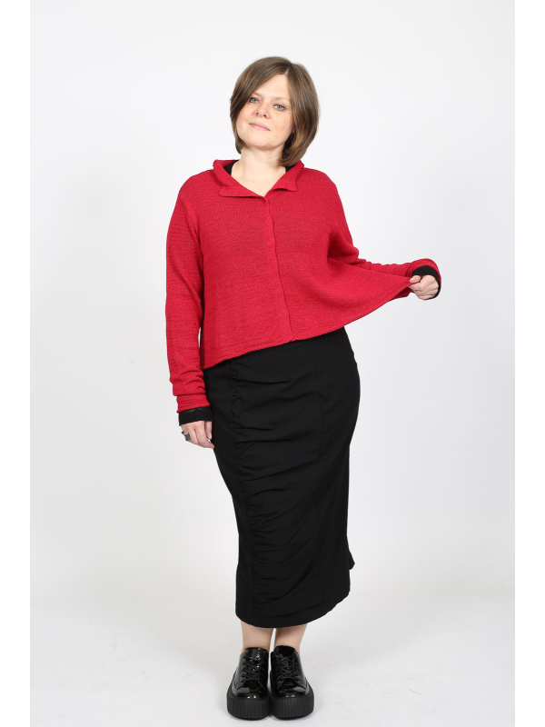 Rundholz Black Label - Strickjacke mit Rollkanten von Black Label - 2253727116 - Stilecht - Bild 1